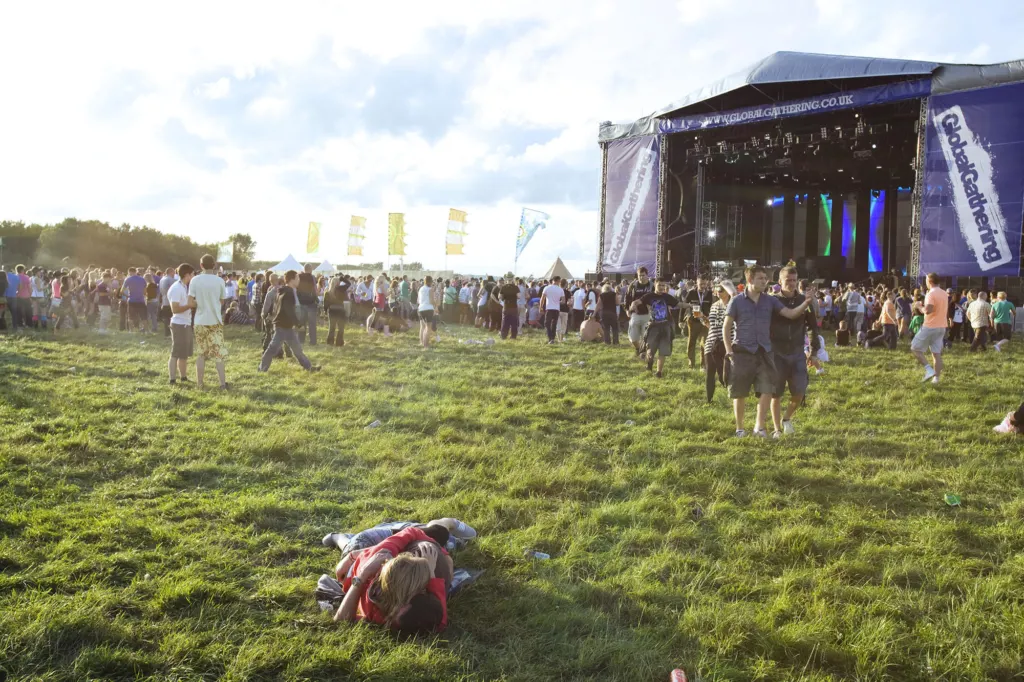 DJ set at Global Gathering 2009